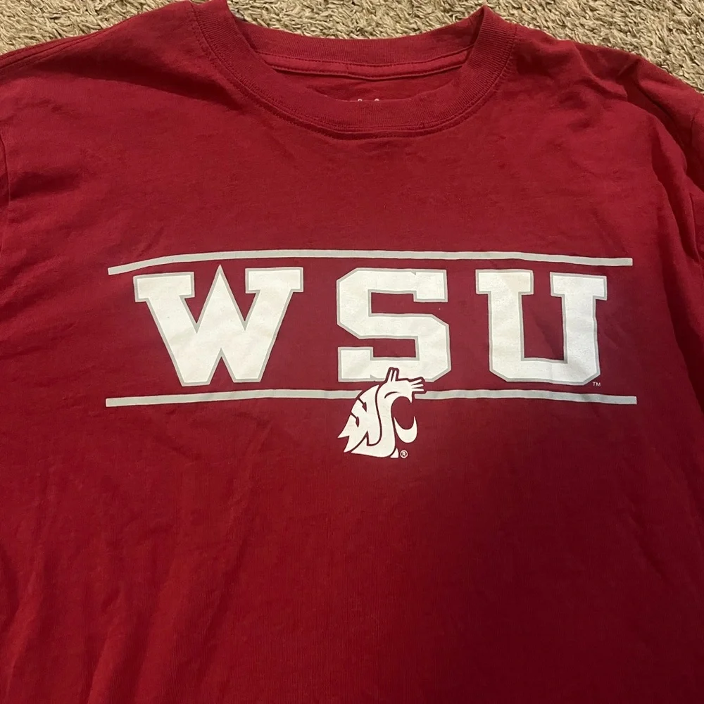 Champion Washington State Cougars Men's Long Sleeve Size Medium - Picture 2 of 7